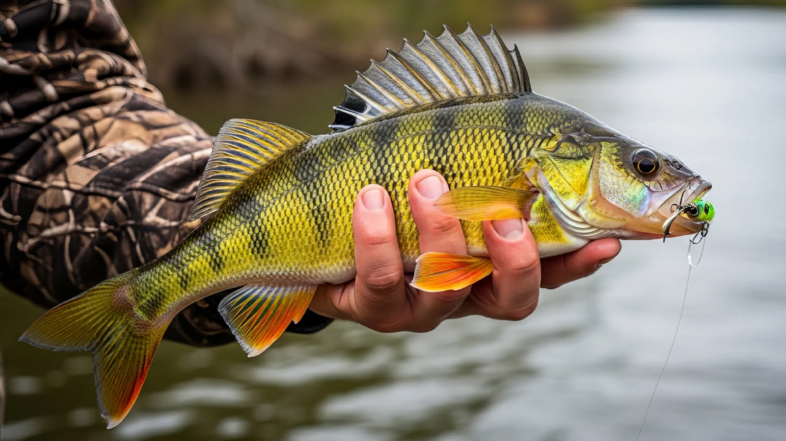 Panfish Fishing: Perch, Bluegill & Crappie on Pigeon Lake